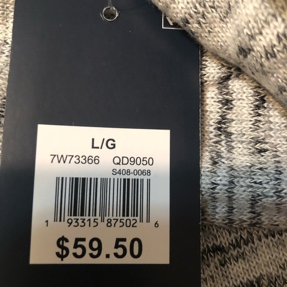 Lucky brand Black and white fleck shirt stretchy and super soft New with tags - Picture 10 of 10